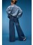 Kız Çocuk Wide Leg Geniş Bol Paça Jean Pantolon D9697A825SM 2