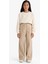 Kız Çocuk Wide Leg Geniş Paça Pamuklu Okul Pantolonu 3