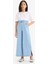 Kız Çocuk Culotte Geniş Paça Jean Pantolon D7102A825SM 3