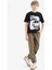 Erkek Çocuk Jogger Fit Standart Paça Gabardin Pantolon E1587A825SM 3