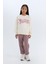 Kız Çocuk Standart Fit Beli Paçası Lastikli Cepli Jogger Eşofman Altı D3845A824WN 2