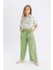 Kız Çocuk Wide Leg Geniş Paça Pamuklu Pantolon B5045A824HS 1
