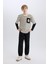 Erkek Çocuk Jogger Fit Jogger Paça Gabardin Pantolon B6713A825SM 1
