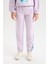 Kız Çocuk Disney Lilo & Stitch Beli Lastikli Standart Fit Jogger Eşofman Altı D3224A824WN 4