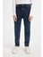 Erkek Çocuk Carrot Fit Düz Paça Cepli Jean Pantolon C5719A824WN 7