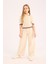Kız Çocuk Wide Leg Geniş Paça Pamuklu Pantolon D7098A825SM 1
