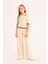 Kız Çocuk Wide Leg Geniş Paça Pamuklu Pantolon D7098A825SM 3