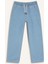 Erkek Çocuk Straight Fit Düz Paça Basic Düz Jean Pantolon B5740A825SM 7