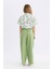 Kız Çocuk Wide Leg Geniş Paça Pamuklu Pantolon B5045A824HS 6