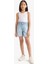 Kız Çocuk Paperbag Jean Şort B8113A825SM 2