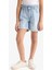 Kız Çocuk Paperbag Jean Şort B8113A825SM 3