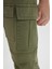 Erkek Çocuk Kargo Cepli Düz Paça Gabardin Pantolon B5924A824SP 5