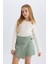 Kız Çocuk Gabardin Şort Etek D9302A825SP 4