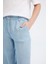 Kız Çocuk Wide Leg Geniş Bol Paça Jean Pantolon D7103A825SM 5
