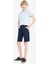 Erkek Çocuk Cepli Basic Düz Gabardin Şort C2955A825SM 3