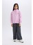 Kız Çocuk Wide Leg Bol Geniş Paça Kargo Cepli Eşofman Altı D0744A824AU 1