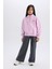 Kız Çocuk Wide Leg Bol Geniş Paça Kargo Cepli Eşofman Altı D0744A824AU 3