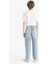 Erkek Çocuk Loose Fit Düz Paça Jean Pantolon D7209A825SP 8