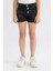 Kız Çocuk Mom Fit Jean Şort D1712A824SM 4
