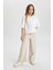Kız Çocuk Wide Leg Kargo Geniş Bol Paça Jean Pantolon C0451A824SP 4