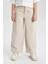 Kız Çocuk Wide Leg Kargo Geniş Bol Paça Jean Pantolon C0451A824SP 6