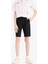 Erkek Çocuk Cepli Basic Düz Gabardin Şort C2955A825SM 4