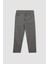 Erkek Çocuk Straight Fit Düz Paça Cepli Gri Basic Düz Jean Pantolon C3697A824WN 6