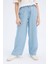 Kız Çocuk Wide Leg Geniş Paça Jean Pantolon D7103A825SM 6