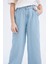 Kız Çocuk Wide Leg Geniş Paça Jean Pantolon D7103A825SM 7