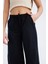 Kız Çocuk Beli Lastikli Wide Leg Geniş Bol Paça Pamuklu Pantolon D7611A825SM 5