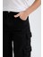 Kız Çocuk Wide Leg Kargo Geniş Paça Jean Pantolon D7373A825SM 7