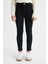 Kız Çocuk Skinny Fit Dar Paça Cepli Siyah Pantolon C7505A824AU 4
