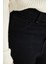 Kız Çocuk Skinny Fit Dar Paça Cepli Siyah Pantolon C7505A824AU 5