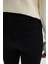 Kız Çocuk Skinny Fit Dar Paça Cepli Siyah Pantolon C7505A824AU 6