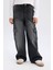 Kız Çocuk Wide Leg Kargo Geniş Paça Jean Pantolon C8539A824AU 4