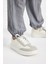 Kız Çocuk Beli ve Paçası Lastikli Cepli Gri Paraşüt Jogger Pantolon D0646A824SM 6