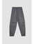 Kız Çocuk Beli ve Paçası Lastikli Cepli Gri Paraşüt Jogger Pantolon D0646A824SM 8