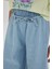 Kız Çocuk Wide Leg Geniş Bol Paça Jean Pantolon D3355A824HS 4