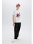 Erkek Çocuk Straight Fit Standart Paça Basic Düz Jean Pantolon B5445A825SM 4