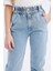 Kız Çocuk Paperbag Jogger Paça Pamuklu Jean Pantolon D7112A825SM 5