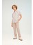 Erkek Çocuk Standart Paça Keten Karışımlı Pantolon Z1706A624SM 1
