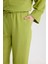 Wide Leg Keten Karışımlı Geniş Paça Pantolon D8187AX25SP 4