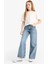 Kız Çocuk Straight Wide Jean Pantolon F3150A825SM 3