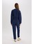 Harem Basic Düz Sweatshirt Kumaşı Pantolon D9363AX25SP 5
