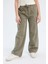 Kız Çocuk Wide Leg Geniş Bol Paça Pamuklu Pantolon D7609A825SM 5
