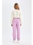 Kız Çocuk Beli Paçası Lastikli Basic Düz Jogger Eşofman Altı D3201A824WN 6