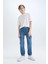 Erkek Çocuk Kargo Fit Jean Pantolon C4514A824WN 2