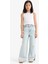 Kız Çocuk Wide Leg Yırtık Detaylı Geniş Paça Jean Pantolon Z4708A625SP 1