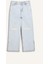Kız Çocuk Wide Leg Yırtık Detaylı Geniş Paça Jean Pantolon Z4708A625SP 8
