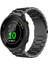 Garmin Forerunner 158 ile Uyumlu Kordon Klasik Baklava Model Paslanmaz Çelik Metal Kayış 1